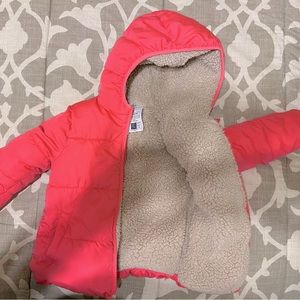 GapKids reversible fleece lined coat, 5T